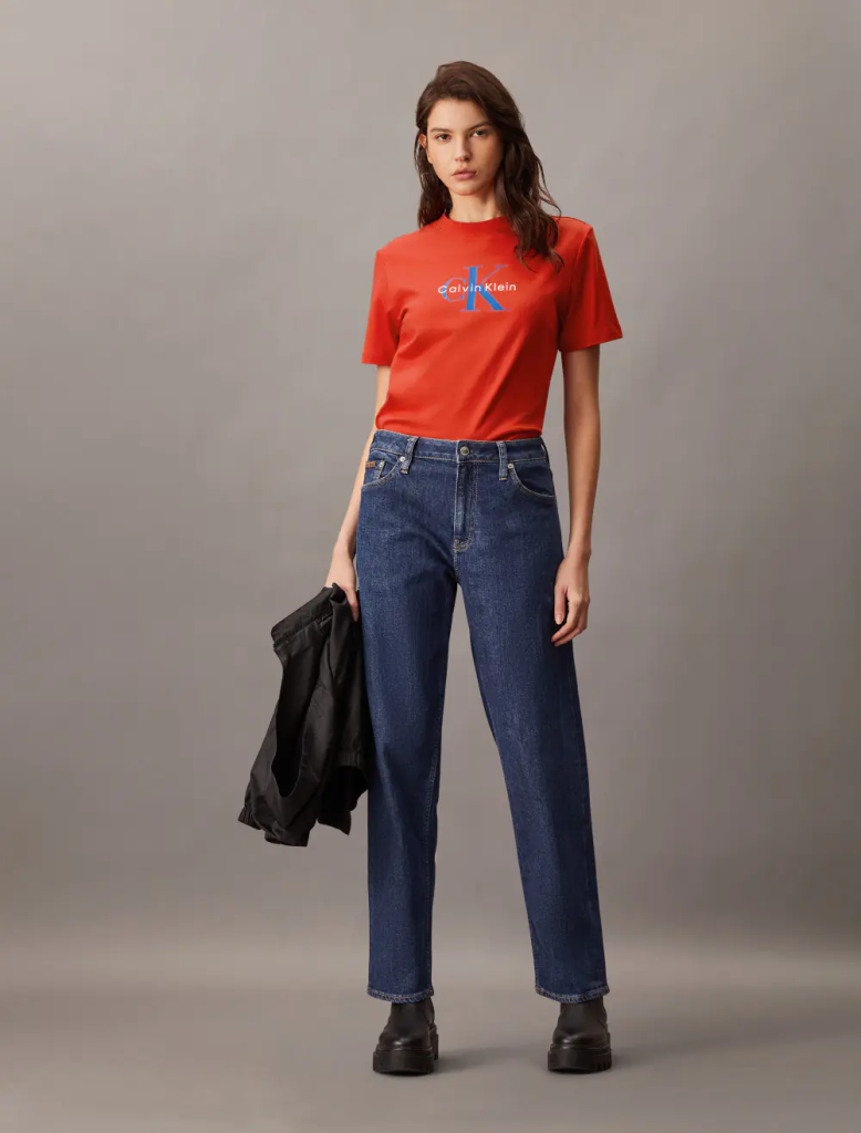 CK JEANS Áo Thun Nữ Classic Fit