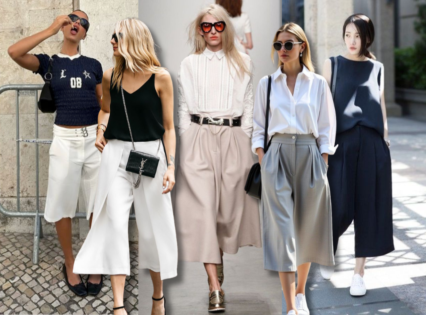 Bạn đã biết cách phối đồ cùng quần culottes chưa?