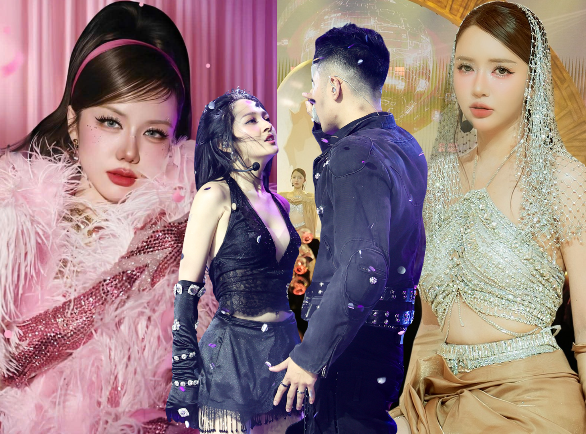Học cách phối thời trang dự tiệc chuẩn "slay" qua trang phục biểu diễn ấn tượng của Em Xinh Say Hi