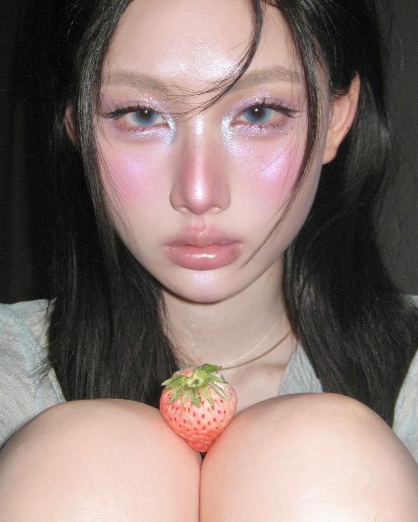 ESFP makeup look. Ảnh: internet.