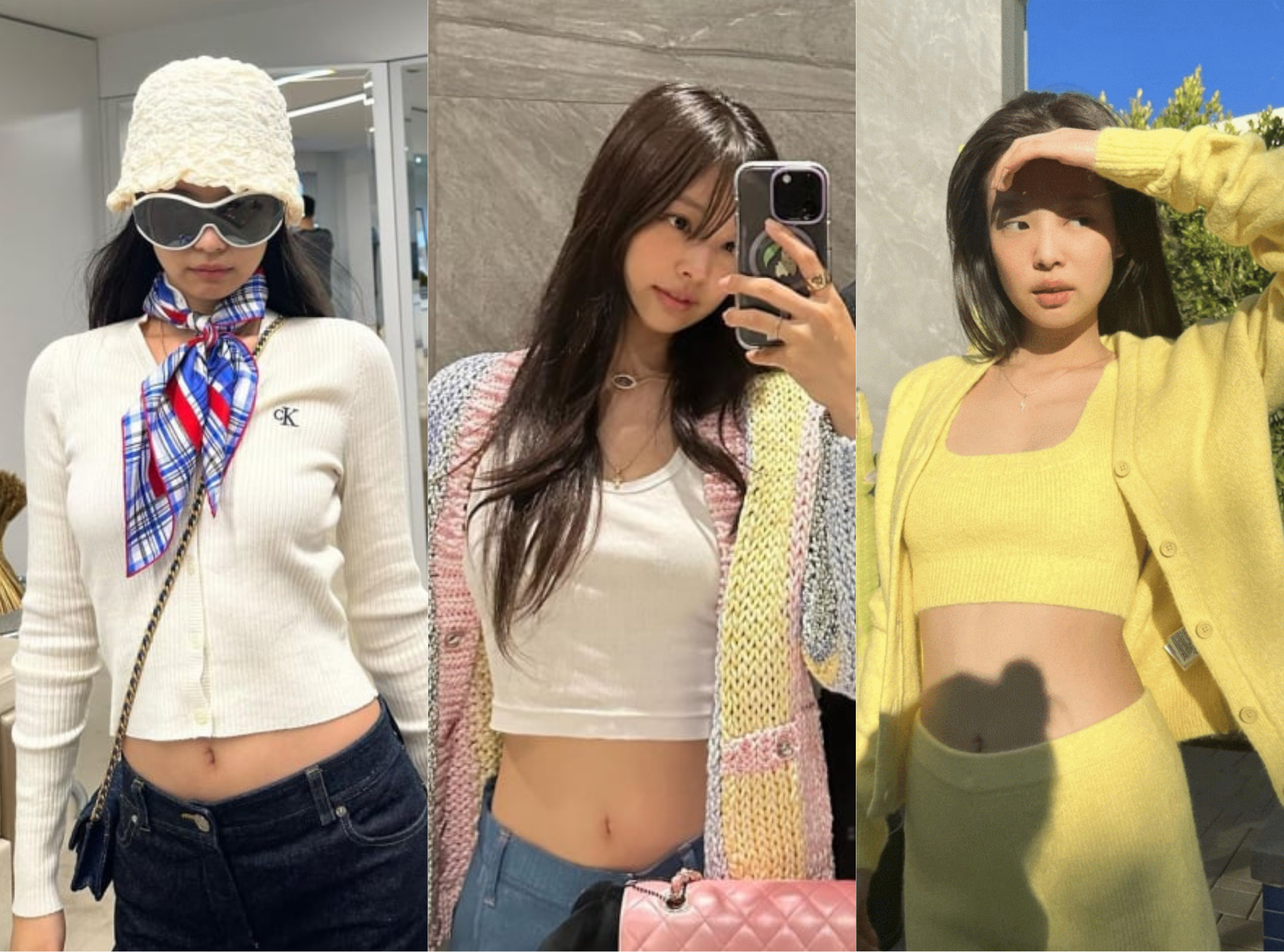 Học Jennie (BLACKPINK) cách phối áo cardigan sao cho chuẩn vibe "nàng thơ" mùa thu