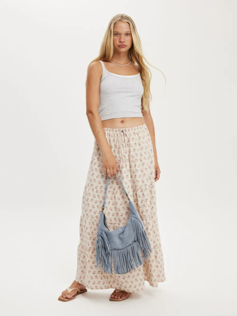 COTTON:ON Váy Maxi Nữ-Haven Multi Tiered Maxi Skirt