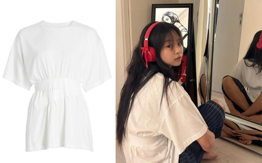 Ảnh: @jennierubyjane - Thần thái "bạch nguyệt quang" của JENNIE (BLACKPINK) khi diện các kiểu áo màu trắng