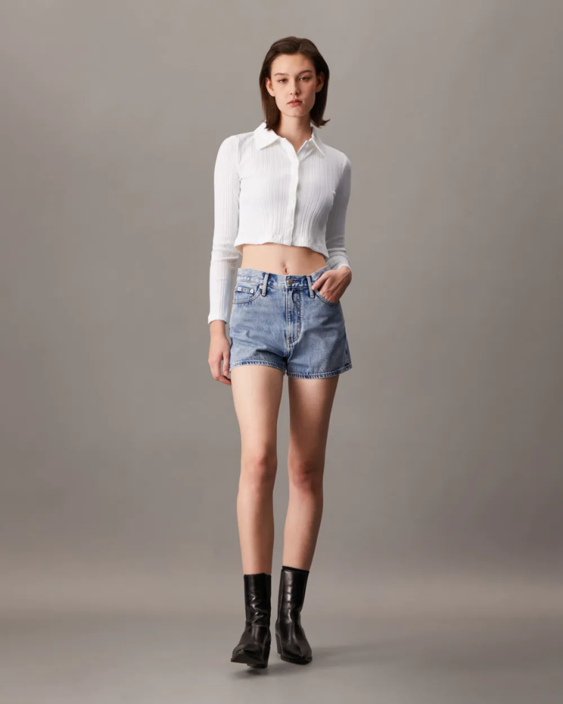 CK JEANS Áo Sơ Mi Nữ Slim Fit