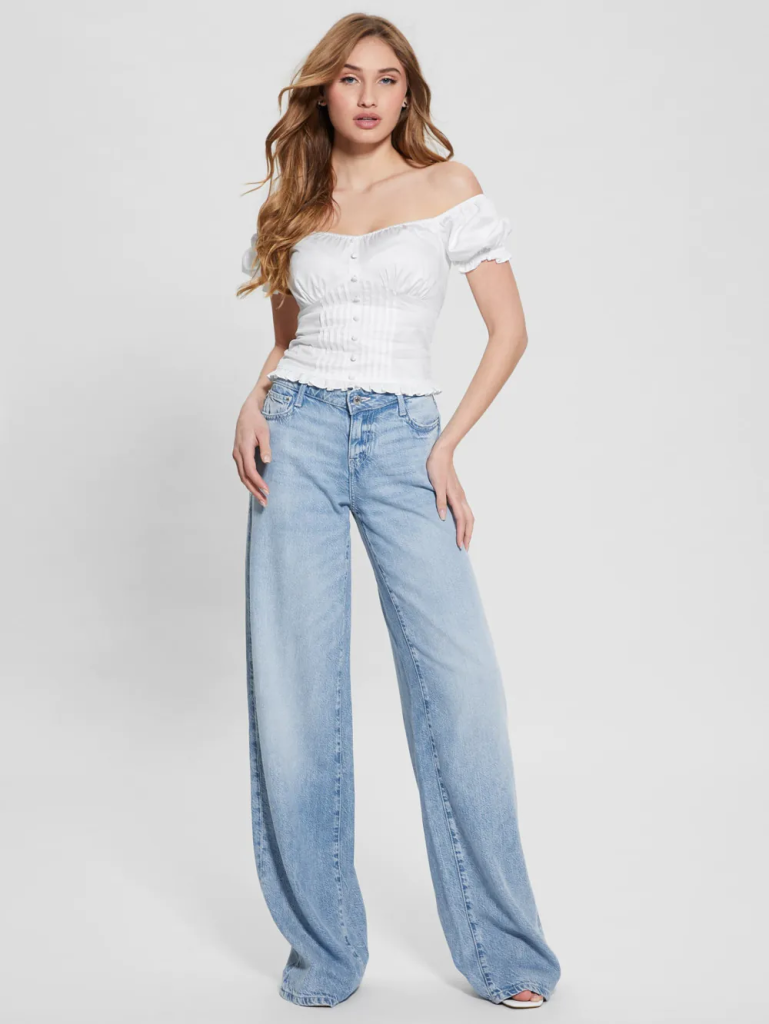 GUESS WOMAN Áo Kiểu Nữ Ss Suri Top