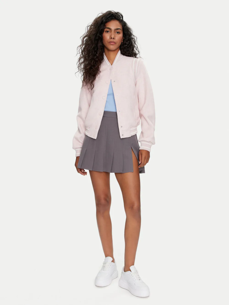 GUESS WOMAN Áo Khoác Nữ - Gloria Logo Bomber