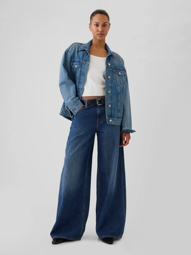 GAP Quần Jeans Nữ - Baggy