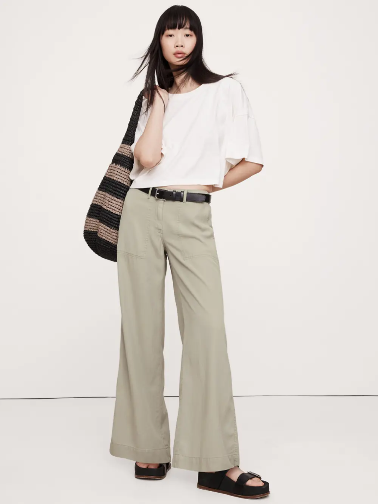 BANANA REPUBLIC Quần Dài Nữ Mr Valencia Wi