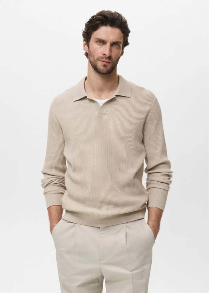 MANGO Áo Polo Antiguas