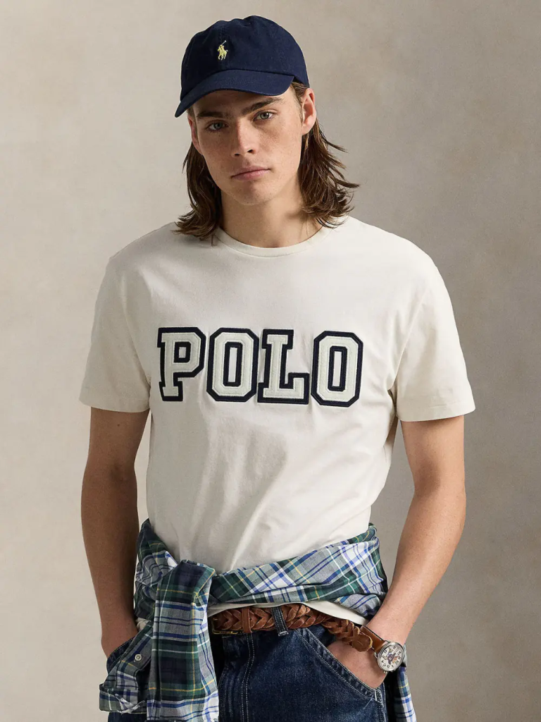 POLO RALPH LAUREN Áo Thun Nam Tay Ngắn Classic Fit Logo Jersey T-Shirt