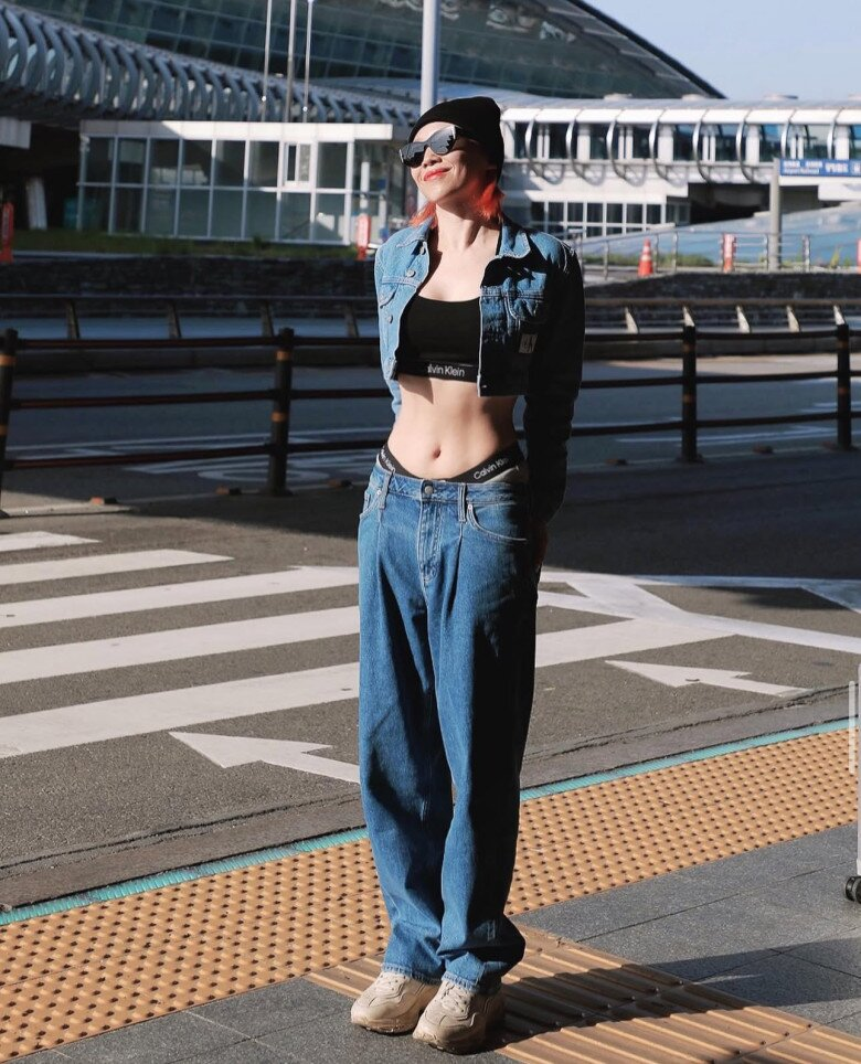 Tóc Tiên x Calvin Klein. Ảnh: @toctien1305