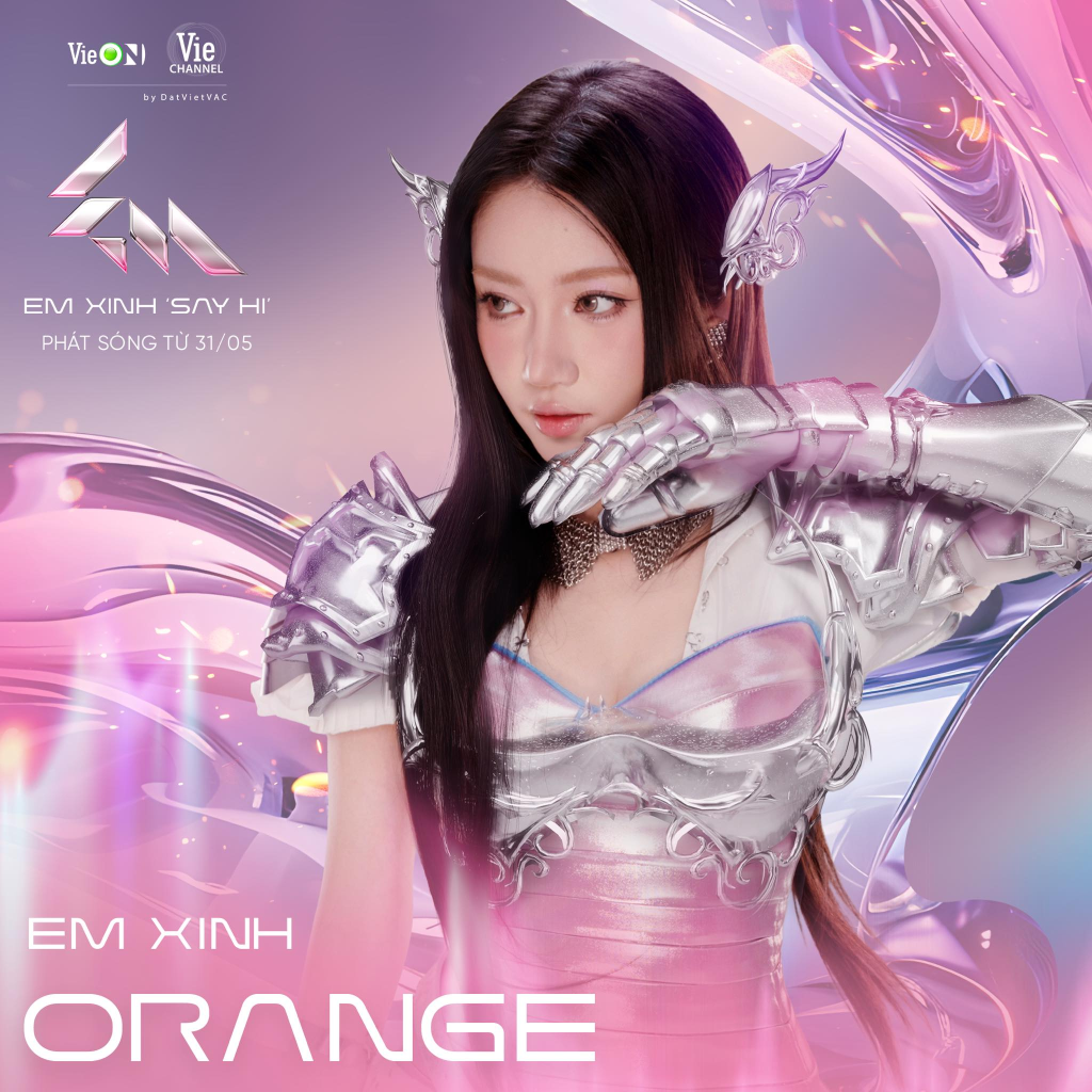 "Em Xinh" Orange. Ảnh: Em Xinh Say Hi