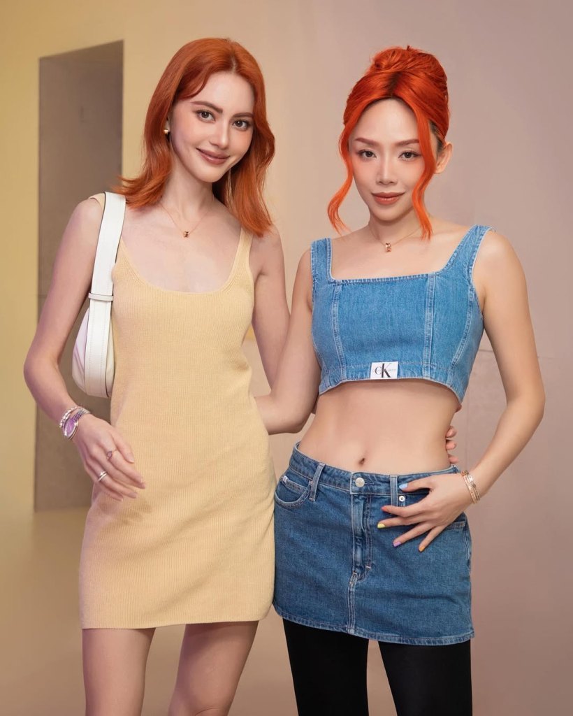 Tóc Tiên x Calvin Klein. Ảnh: @toctien1305
