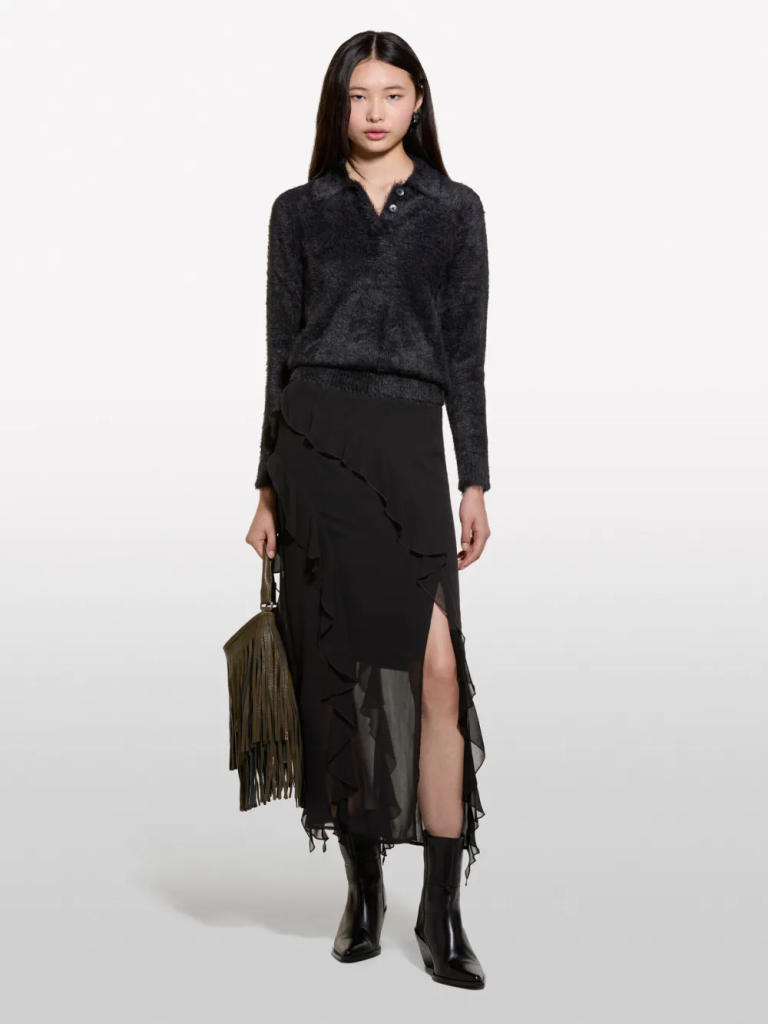 SISLEY Chân Váy Nữ Women Skirt