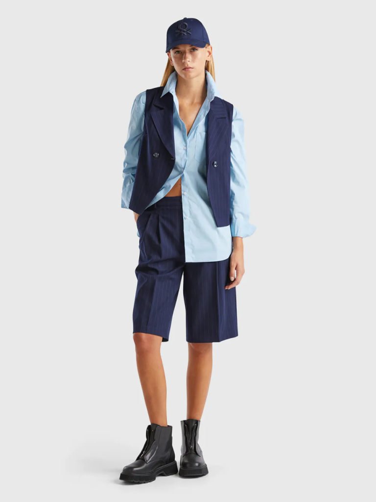 UNITED COLORS OF BENETTON Áo Gile Nữ Women Waistcoat