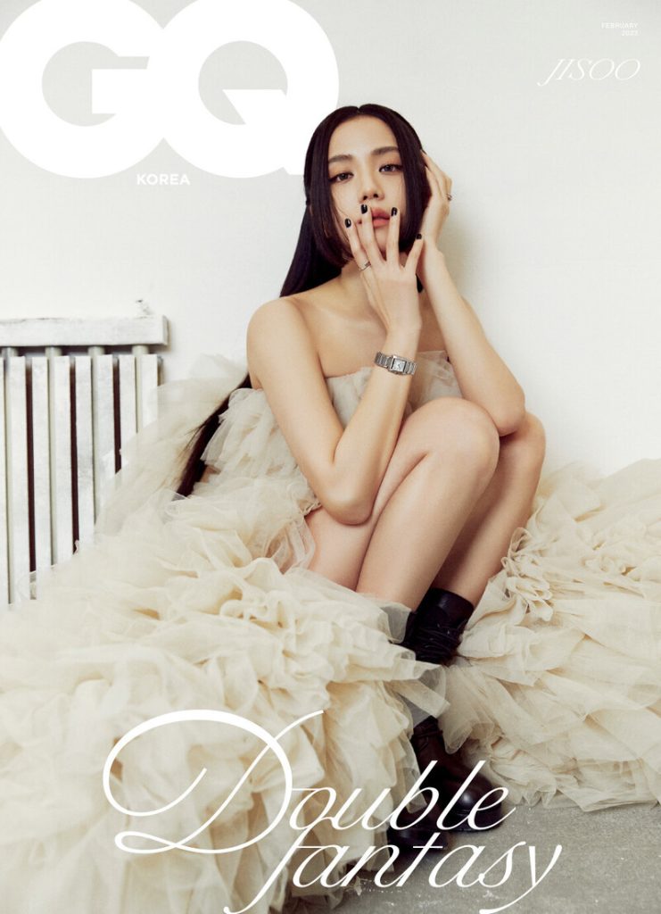 Jisoo trên ảnh bìa của GQ Korea năm 2023. Ảnh: GQKorea.