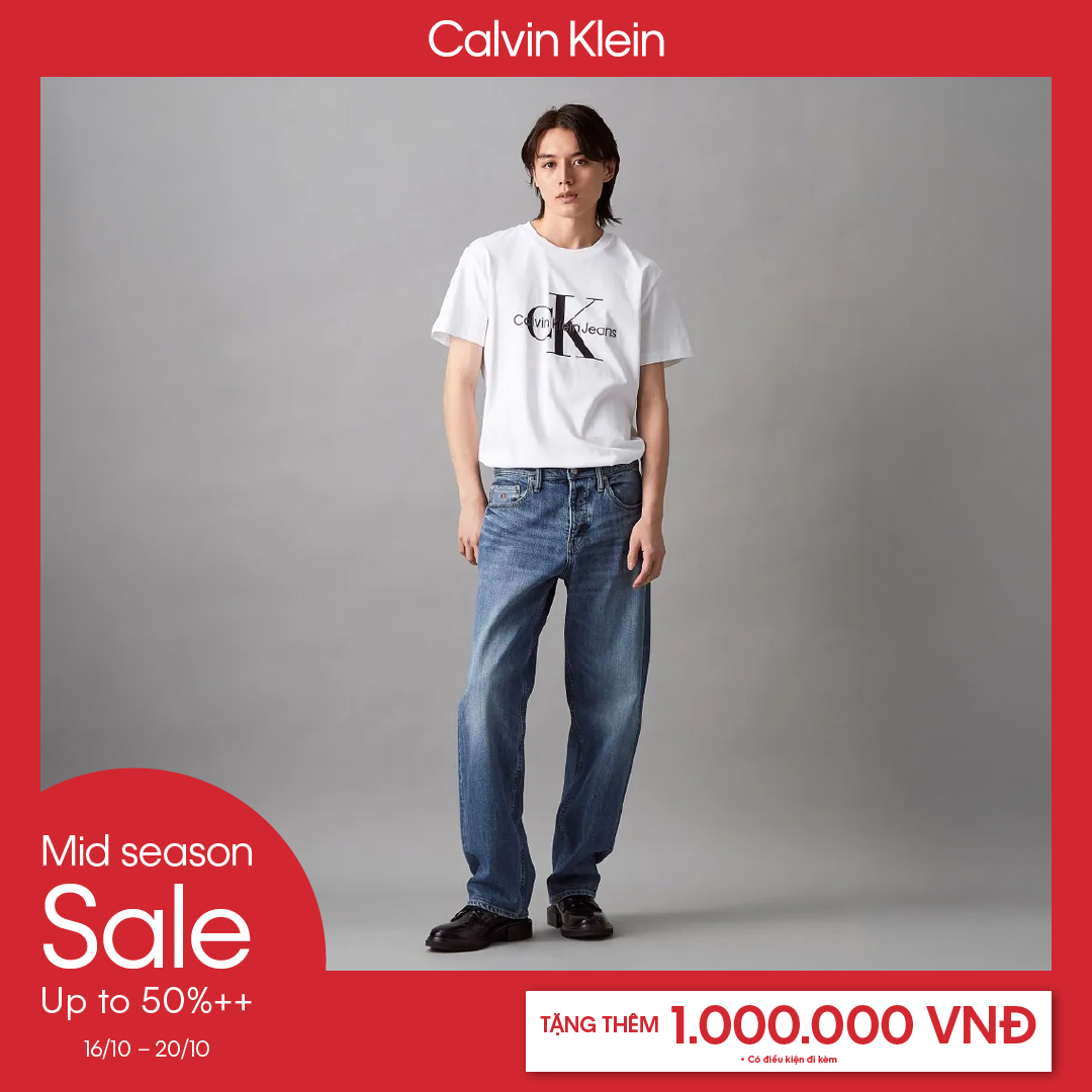 CALVIN KLEIN ƯU ĐÃI LÊN ĐẾN 50%++ VÀ TẶNG THÊM 1.000.000 VNĐ