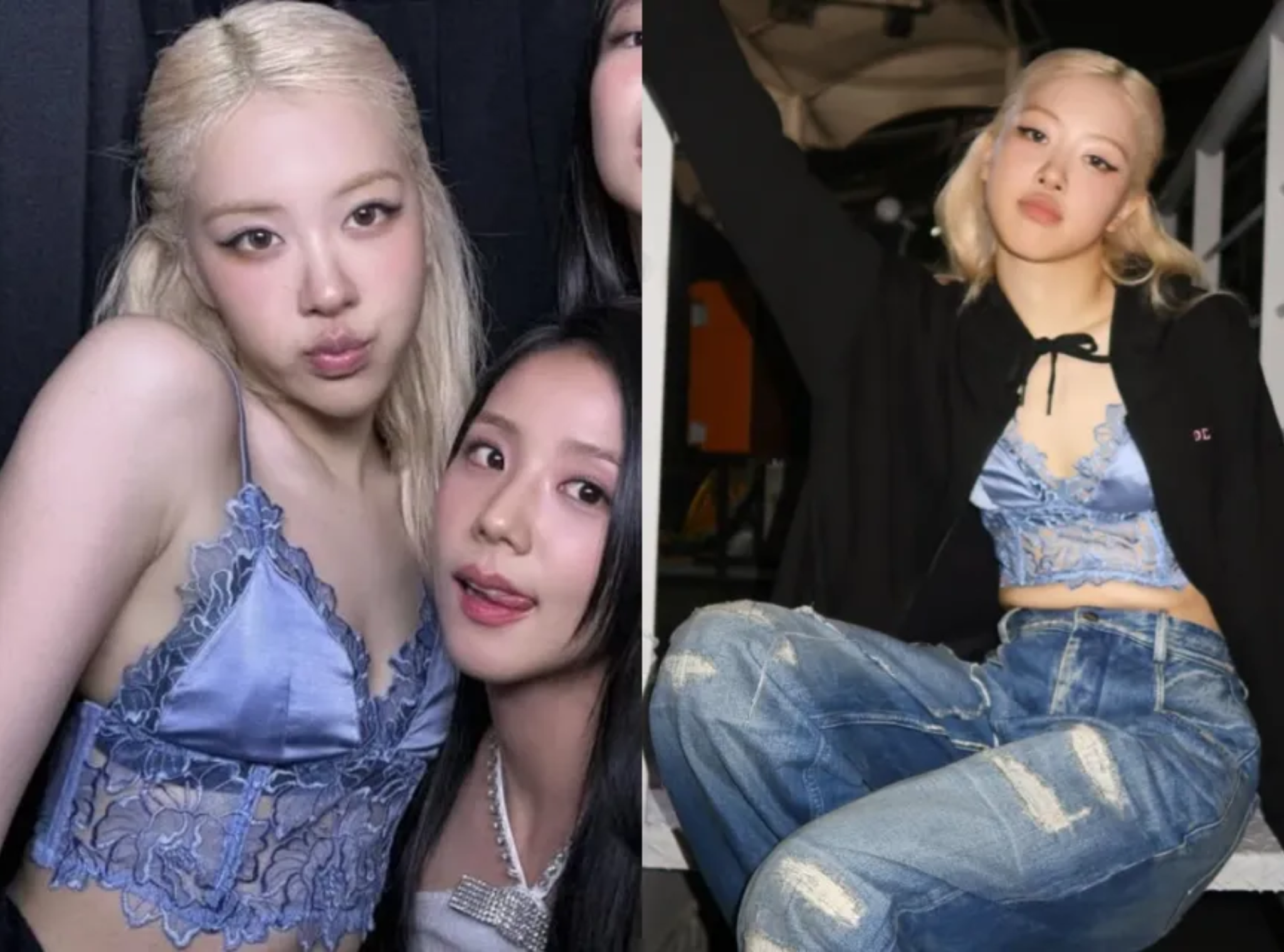 Giải mã cách ROSÉ diện áo ren chuẩn sang
