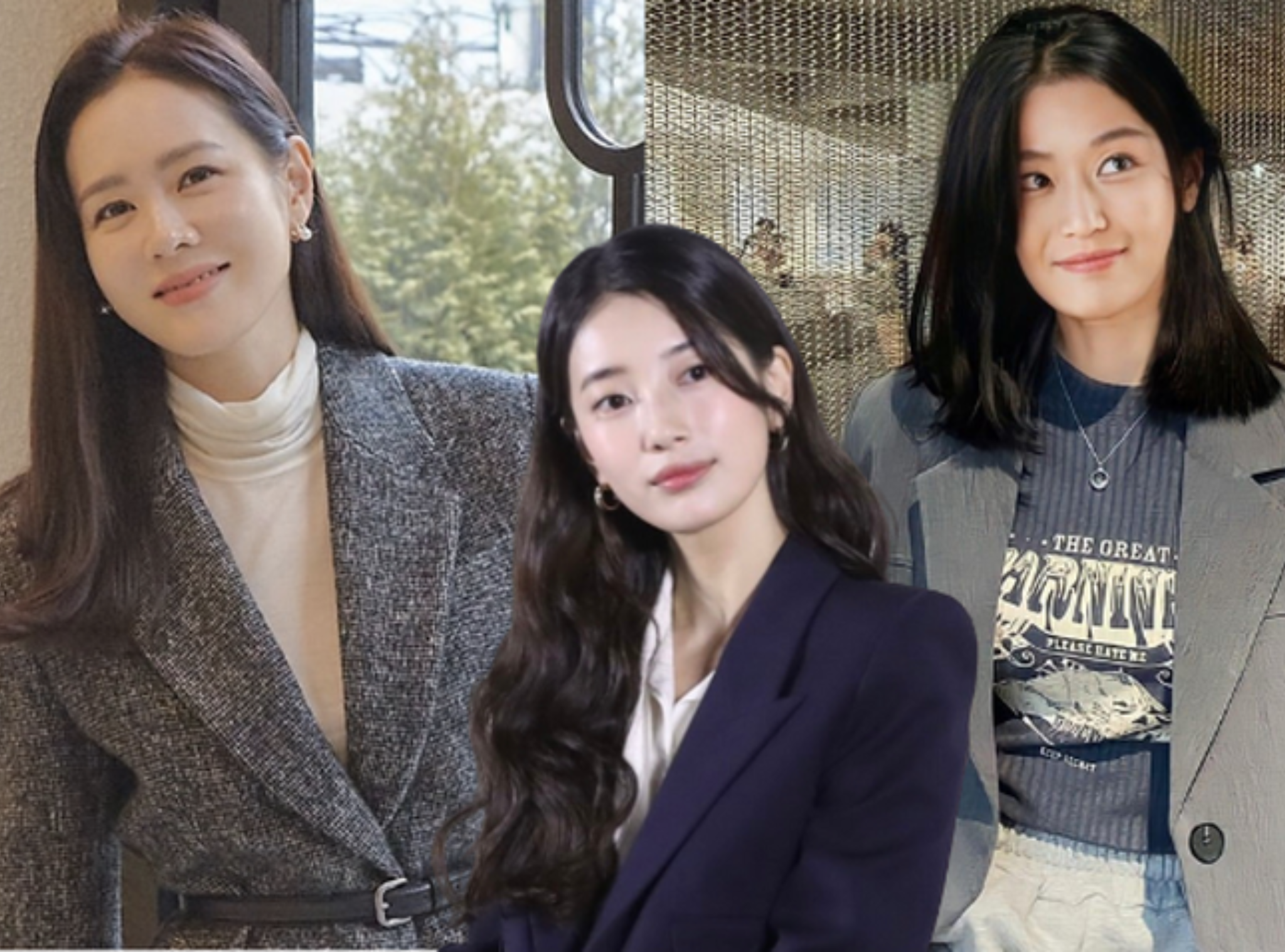 Học hội "tình đầu quốc dân" Hàn diện blazer đệm vai đẹp sang đáng ngưỡng mộ