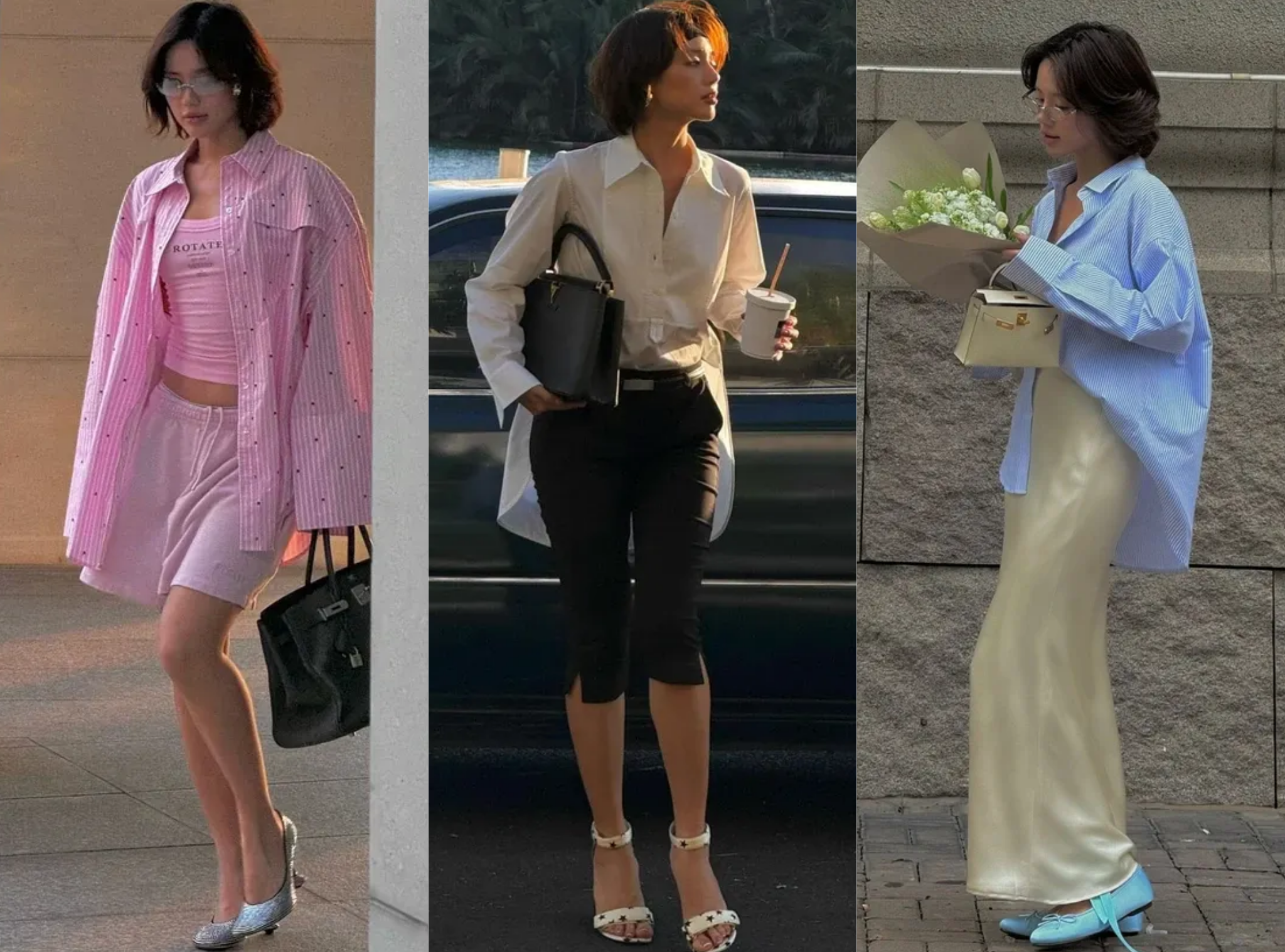 Cô Em Trendy Khánh Linh "mách nước" 8 bản phối áo sơ mi nâng tầm phong cách hàng ngày