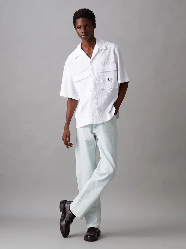 CK JEANS Áo Sơ Mi Nam Relaxed Fit
