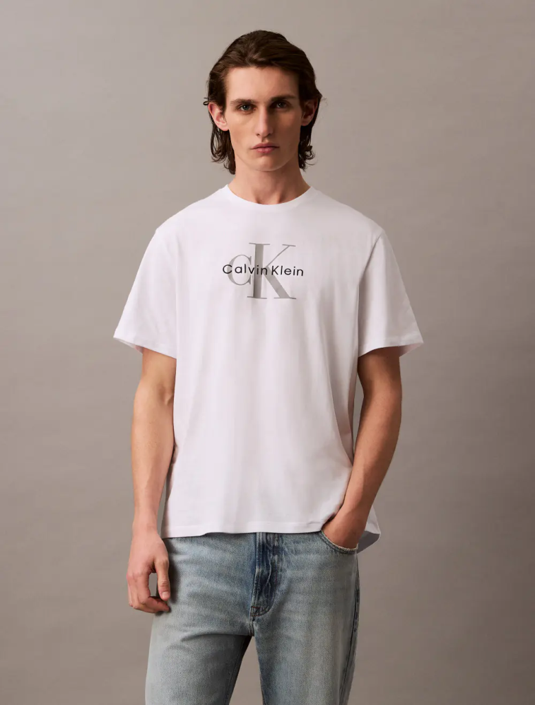CK JEANS Áo Thun Nam Easy Fit