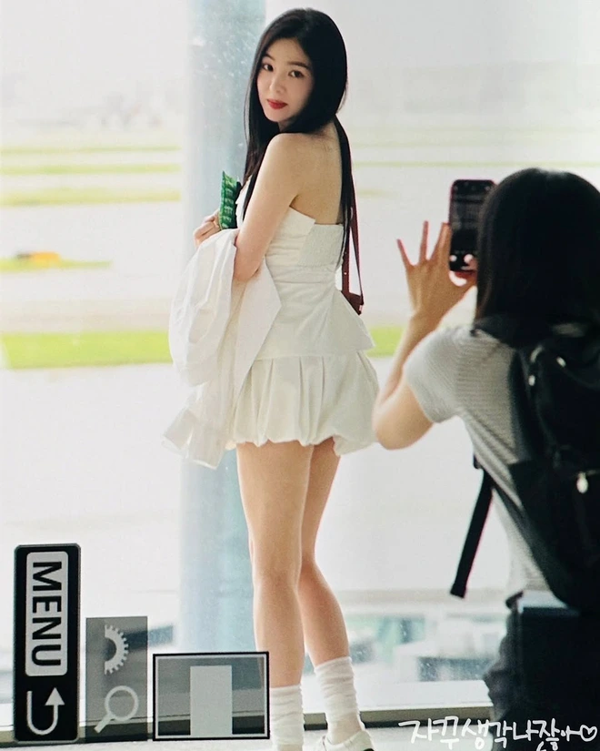 Thời trang sân bay của Irene chính là "sách mẫu" phối đồ streetstyle chuẩn xu hướng