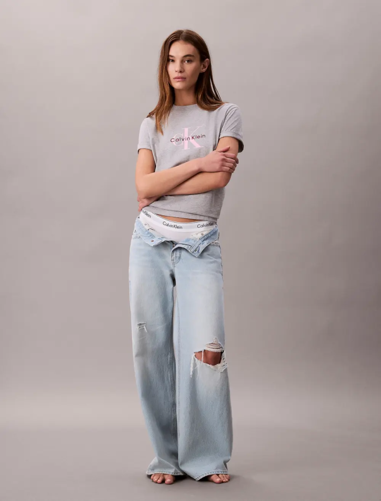 CK JEANS Áo Thun Nữ Classic Fit