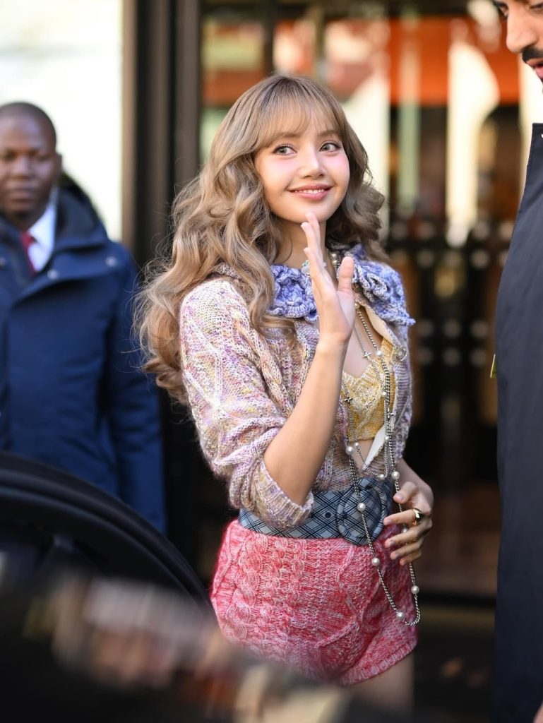 Lisa tại show Louis Vuitton Xuân/Hè 2026. Ảnh: internet.