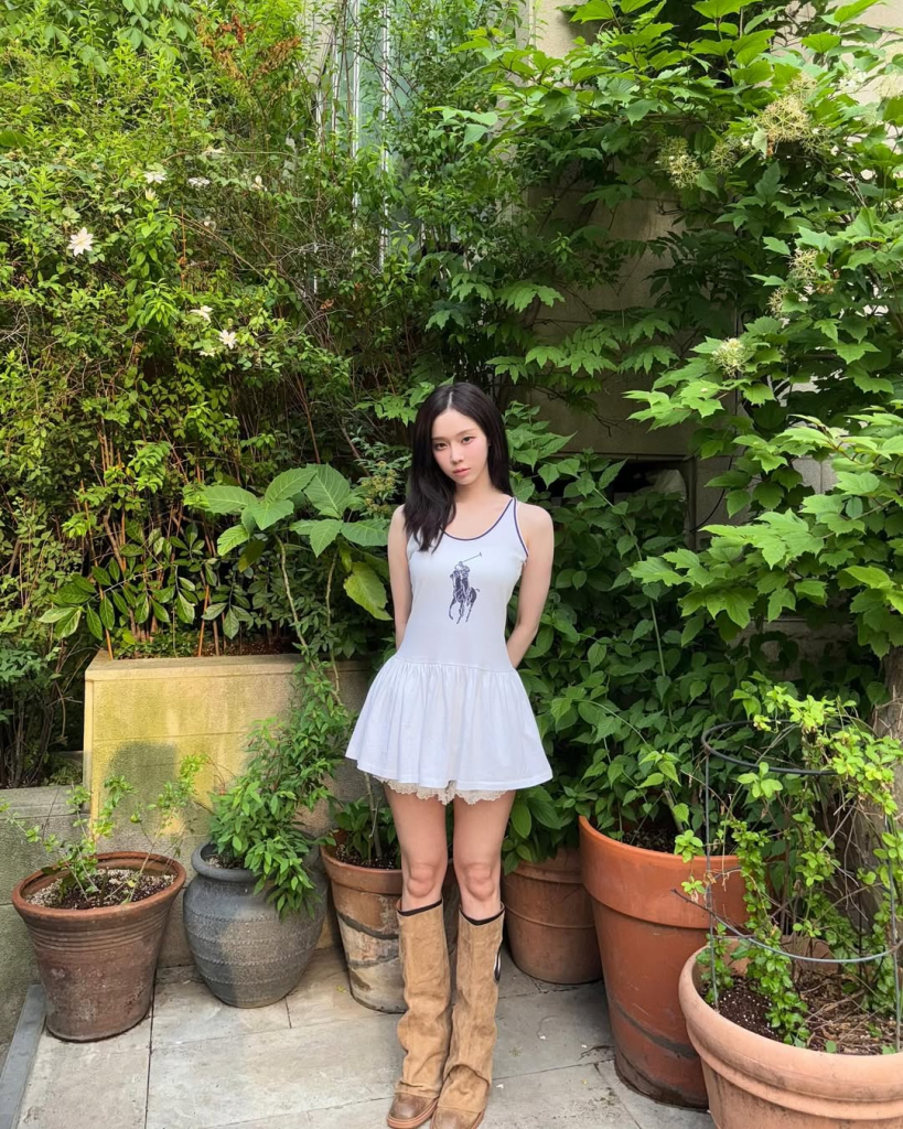 Winter (aespa) và gu thời trang "giàu ngầm" đậm chất Old Money