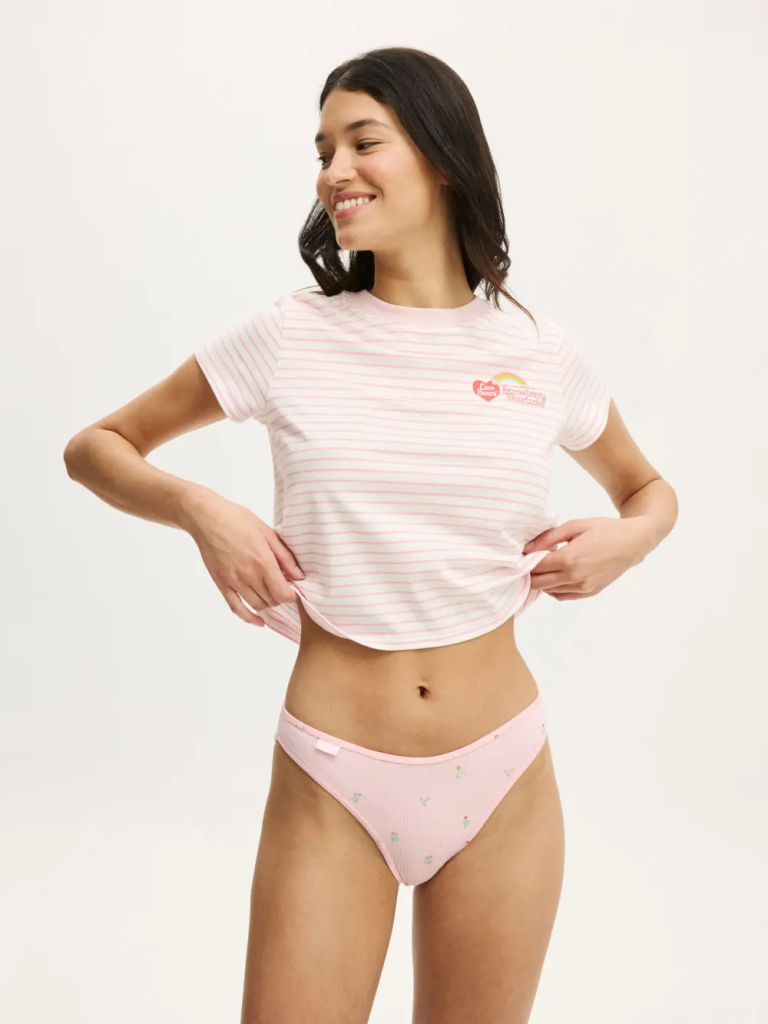 COTTON:ON BODY Áo Thun Có Họa Tiết Nữ-90S Sleep Tee