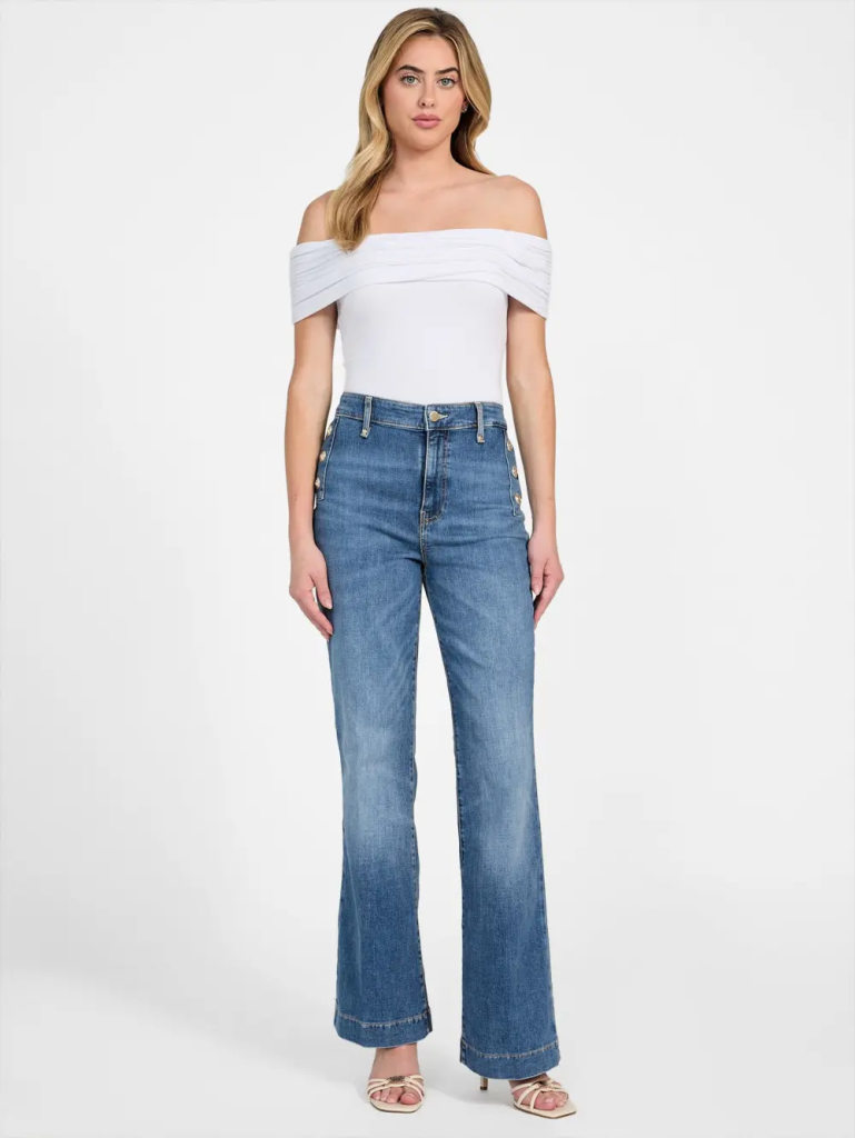 GUESS WOMAN Quần Jeans Nữ - New Faye Pant
