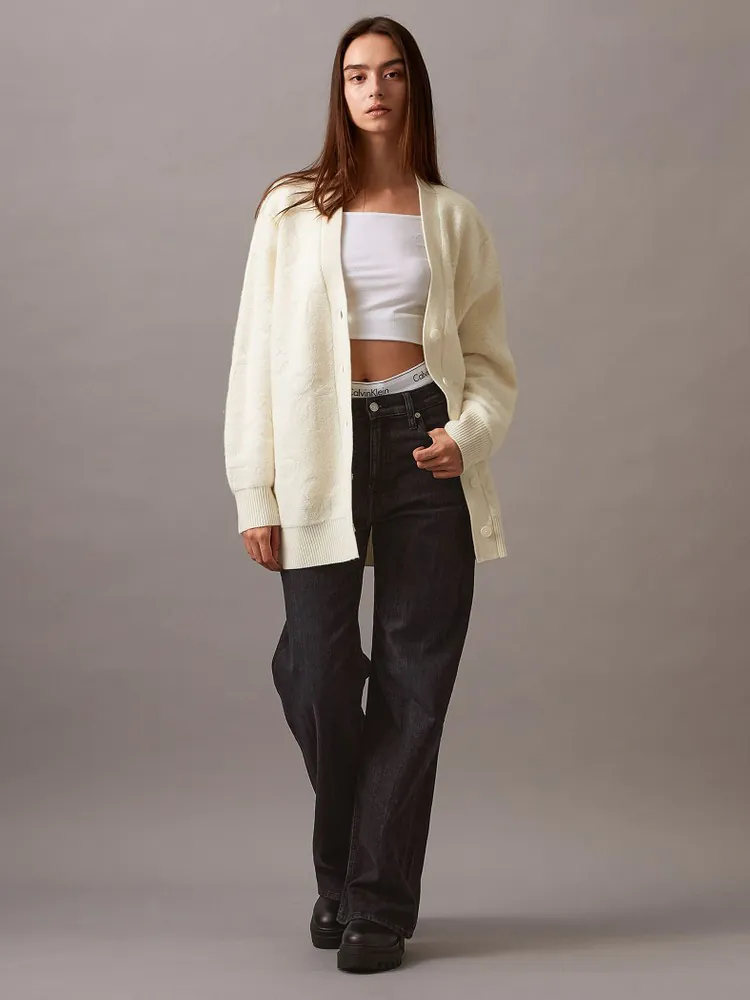 CK JEANS Áo Len Nữ Oversized Fit