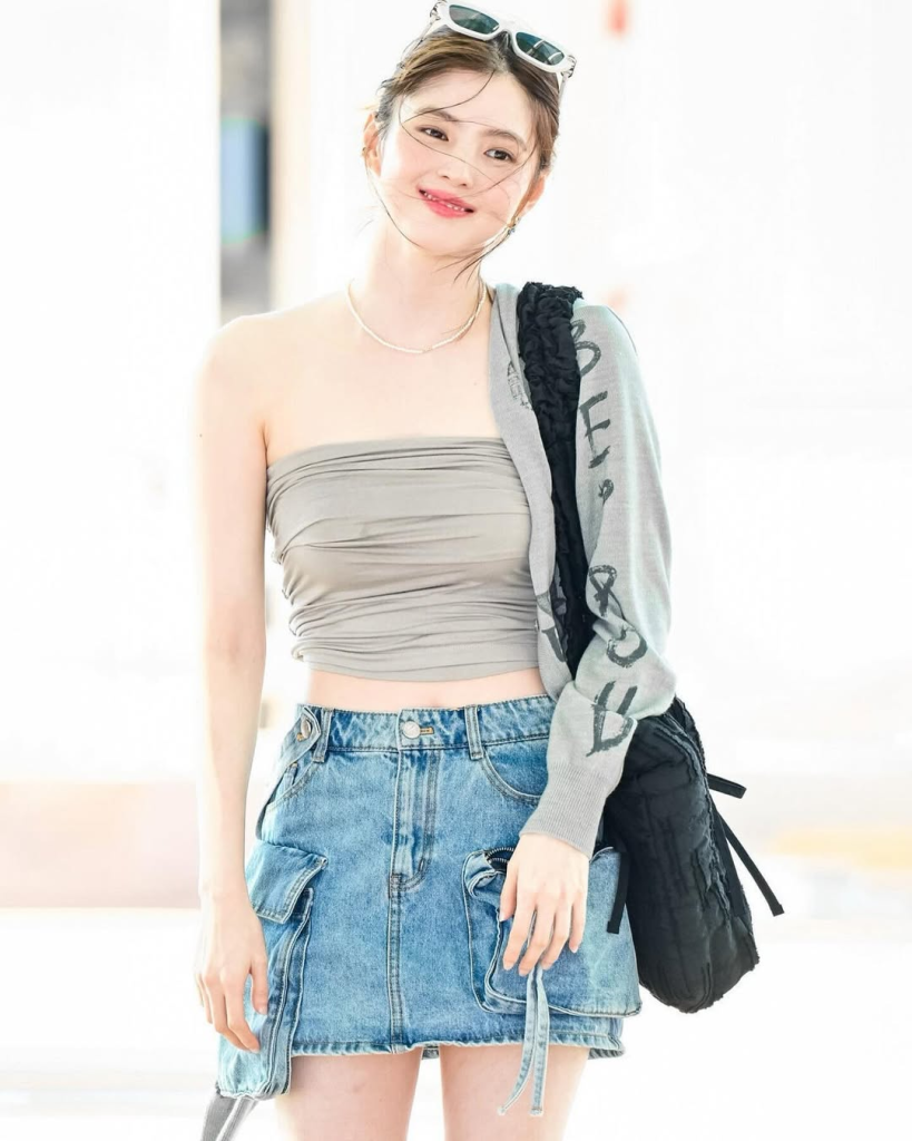 Soi gu thời trang streetstyle cực chất của gái đẹp "hệ chiến" Han So Hee