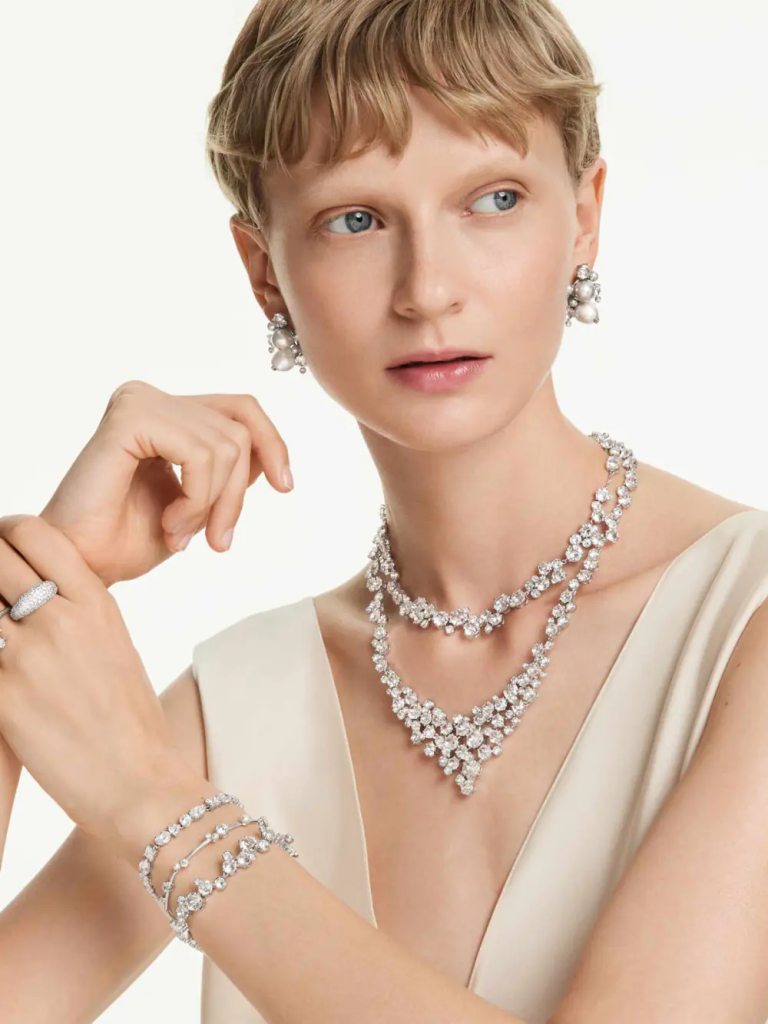 SWAROVSKI Vòng Cổ Constella:All Ard Rnd Cry/