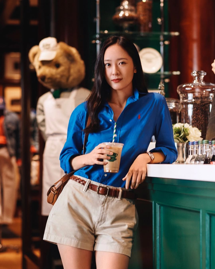 Krystal x Polo Ralph Lauren. Ảnh: Instagram @poloralphlauren