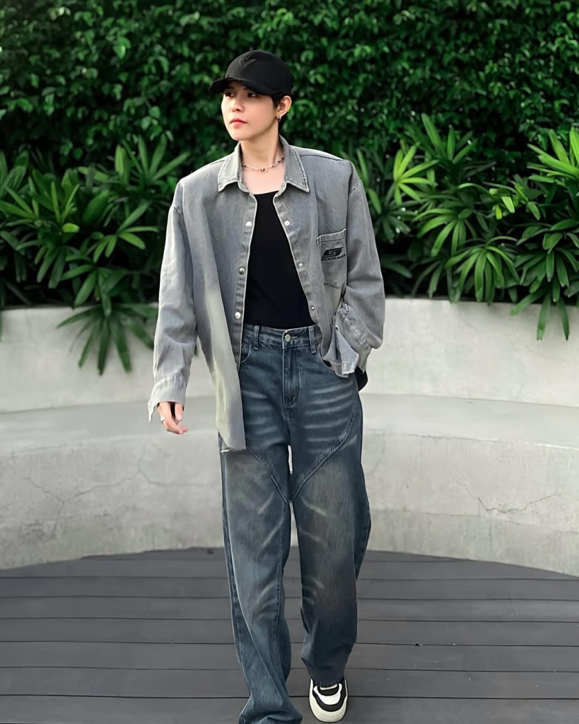 Học "Anh Trai Say Hi" Vũ Cát Tường phối đồ unisex tối giản, sang trọng