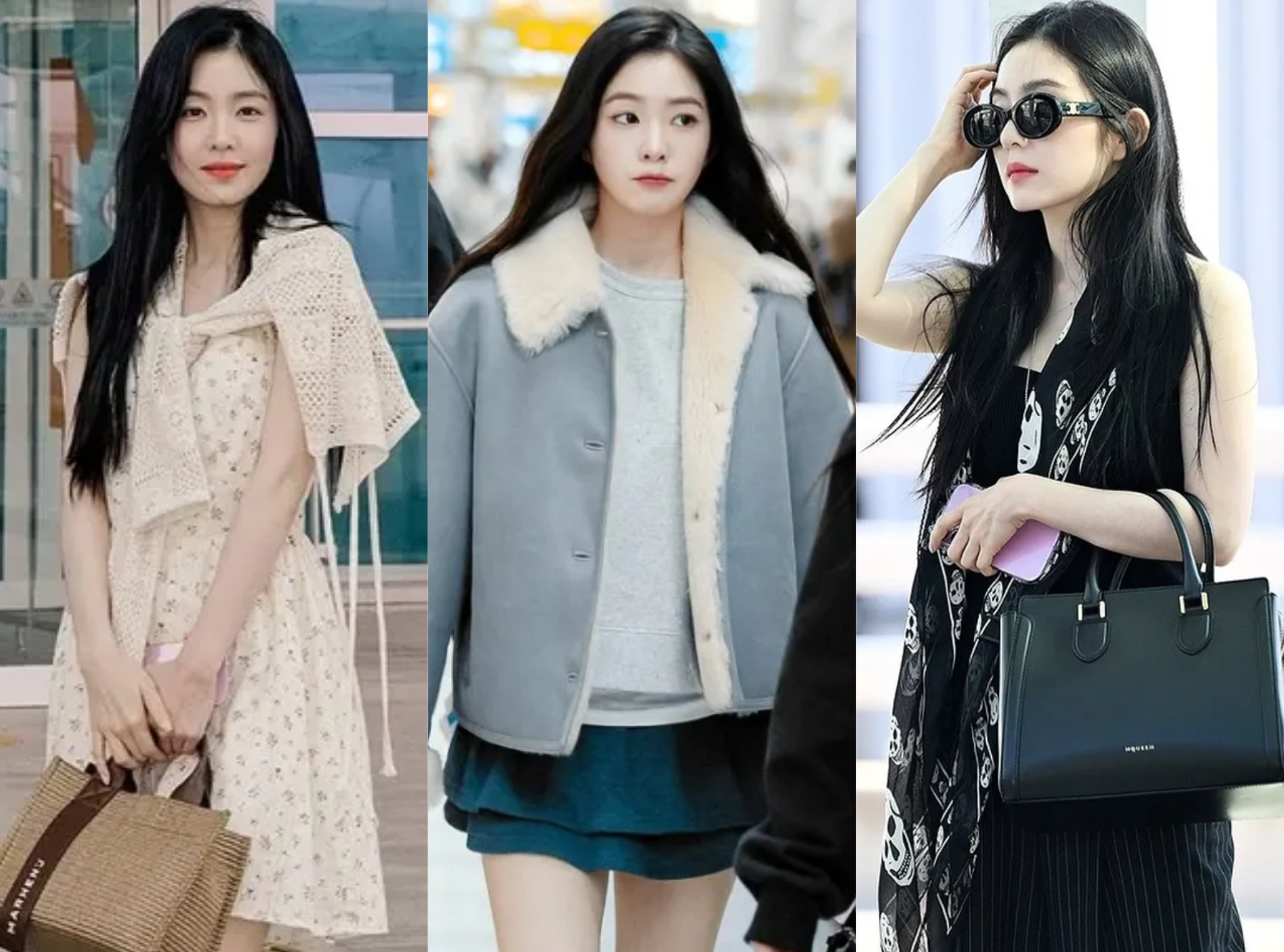 Thời trang sân bay của Irene chính là "sách mẫu" phối đồ streetstyle chuẩn xu hướng