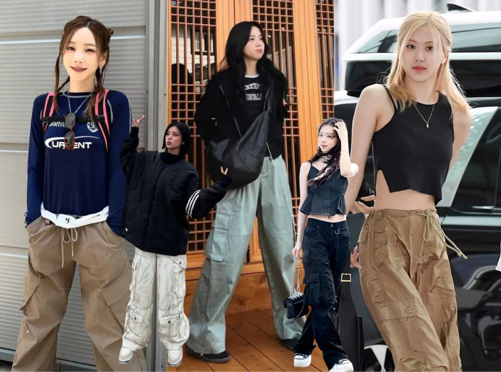 4 bản phối quần túi hộp chuẩn xu hướng như các nữ idol Hàn