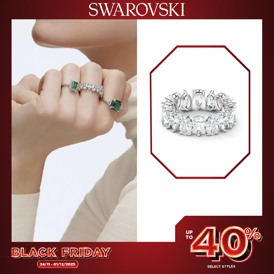 BLACK FRIDAY RỰC RỠ CÙNG SWAROVSKI