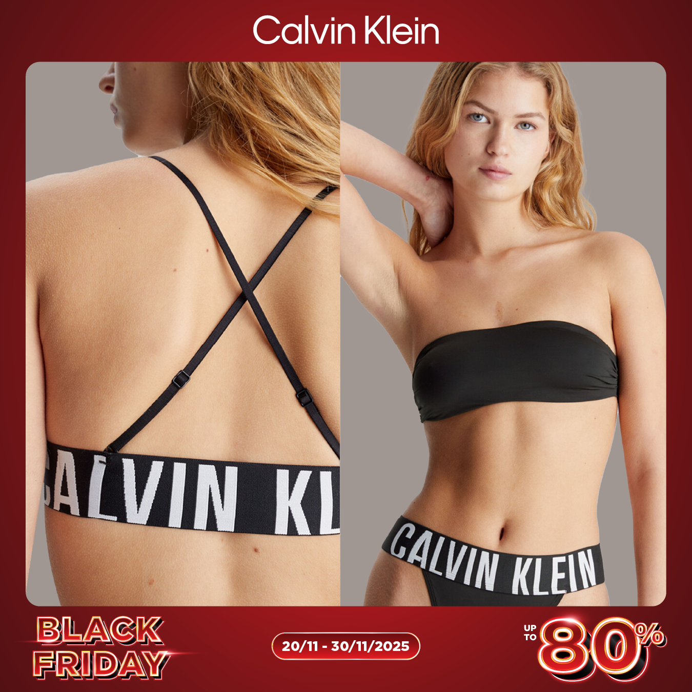 CALVIN KLEIN | BLACK FRIDAY – SIÊU ƯU ĐÃI LÊN ĐẾN 80%