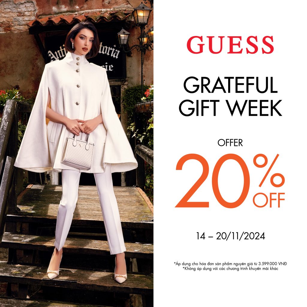 guess grateful gift week