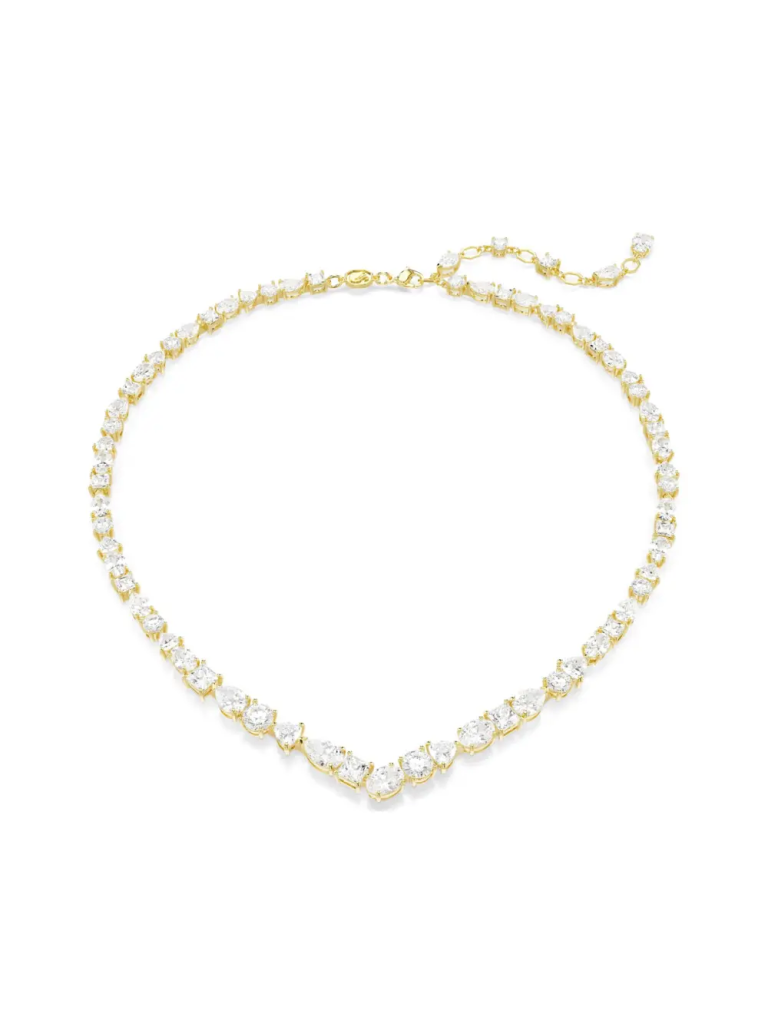 SWAROVSKI Vòng Cổ Mesmera:Necklace V White/Gos