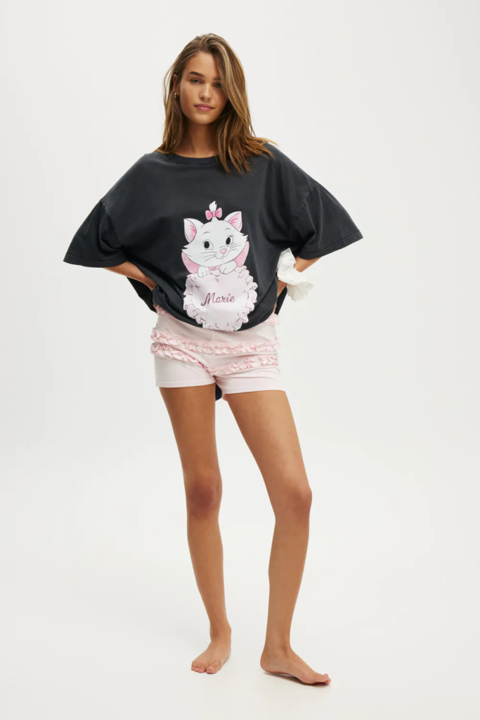 COTTON:ON BODY Áo Thun Có Hoạ Tiết Nữ-90S Graphic T-Shirt Nightie