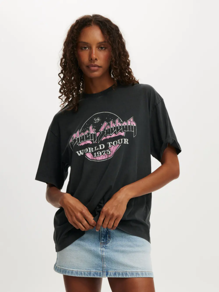 COTTON:ON Áo Thun Có Họa Tiết Nữ-The Lcn Music