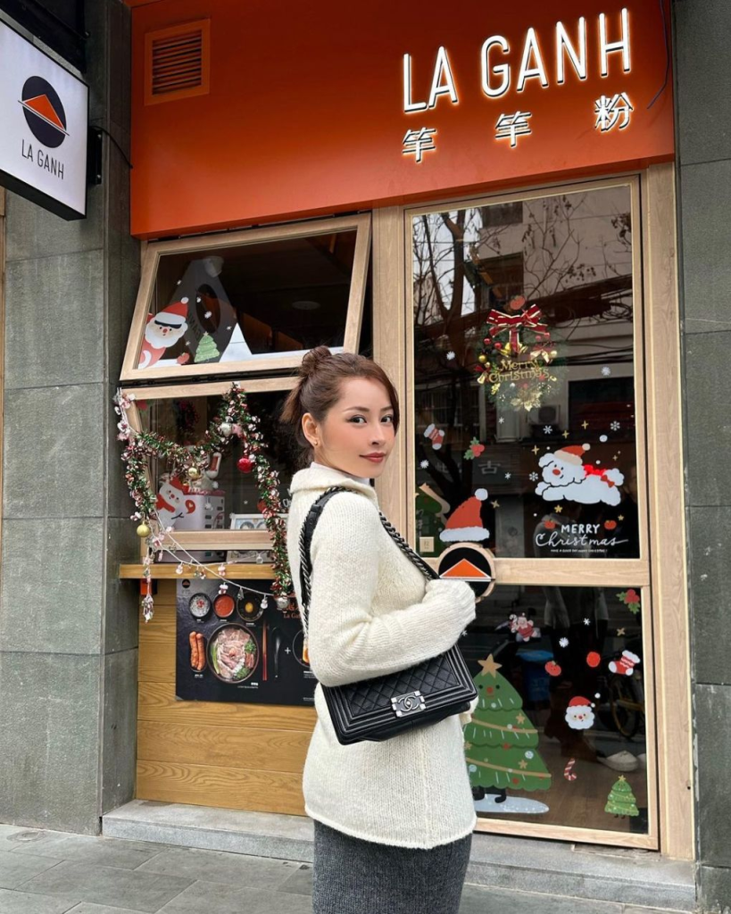 Chi nhánh quán phở La Ganh của Chi Pu ở Thượng Hải, Trung Quốc. Ảnh: Chi Pu