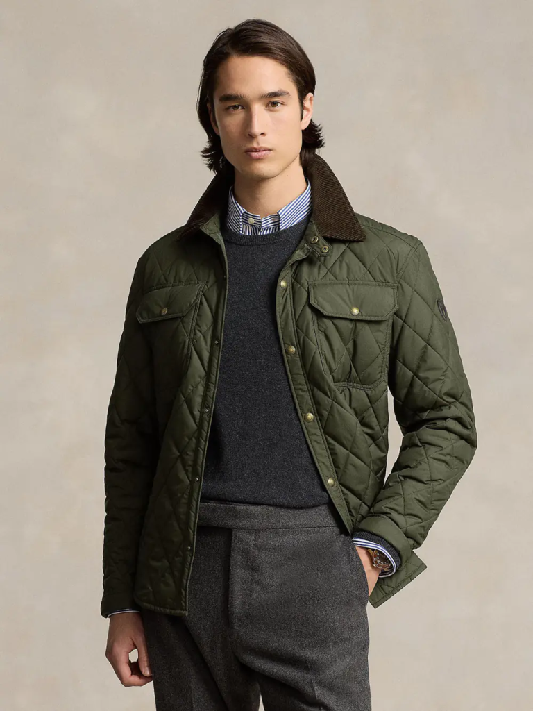 Grandpa Core: Xu hướng phối đồ ấm áp với áo Polo Ralph Lauren cho quý ông mùa đông này