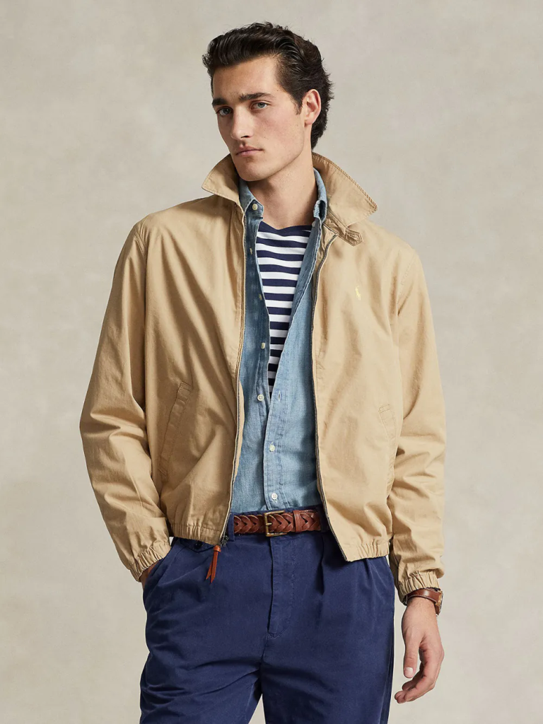 POLO RALPH LAUREN Áo Khoác Nam Tay Dài Bayport Poplin Jacket