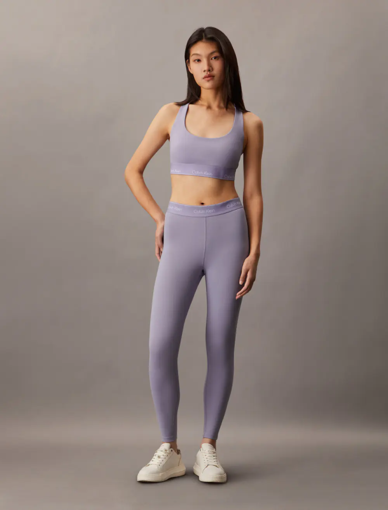 CK SPORT Quần Bó Thể Thao Nữ High Rise Fit