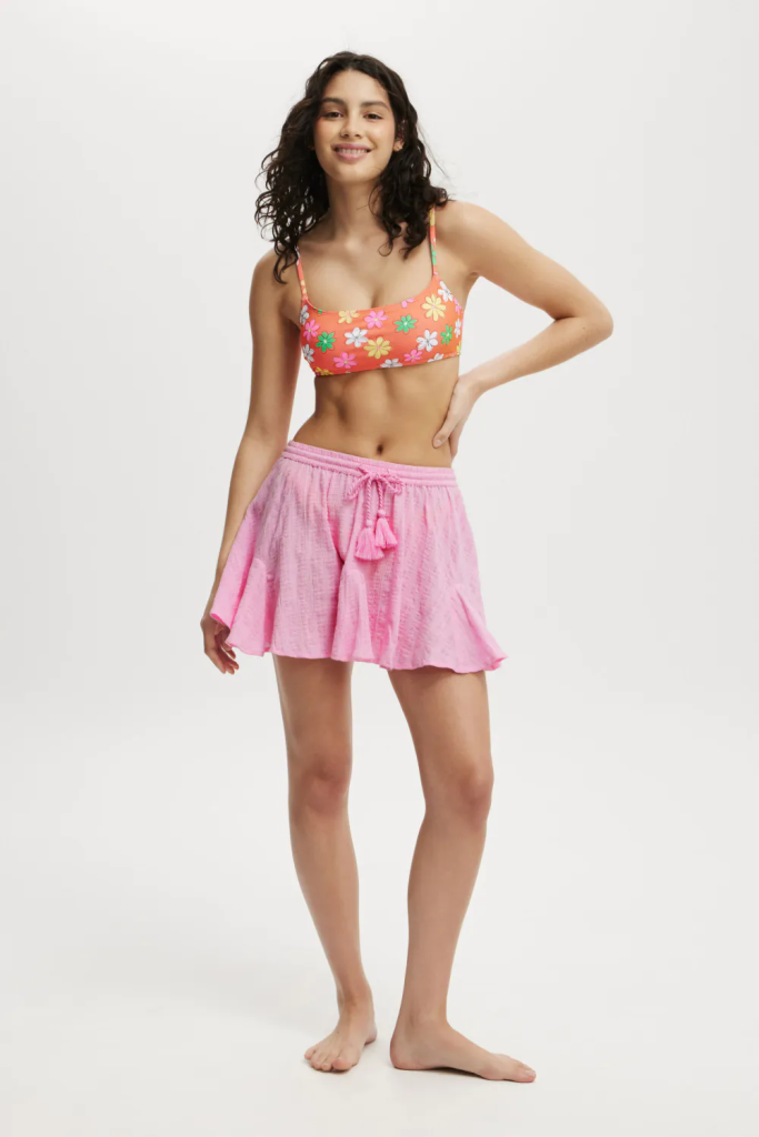 COTTON:ON BODY Váy Mini Nữ-Hanky Hem Beach Mini Skirt